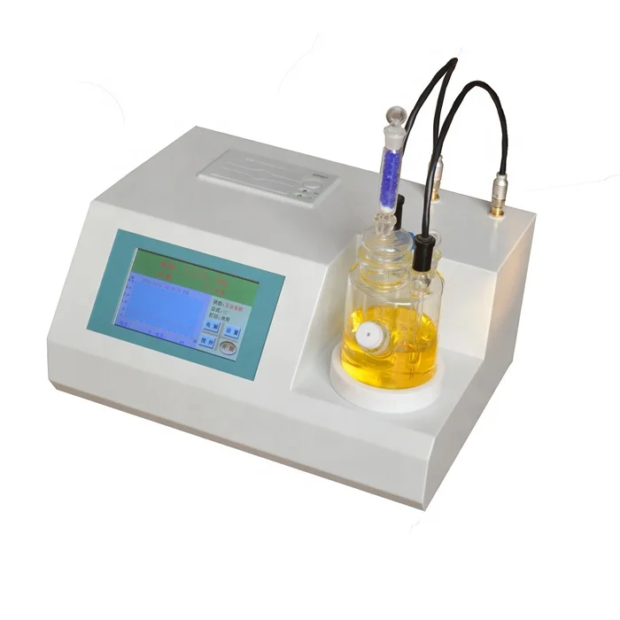 Digitale Karl Fischer Vochtmeter/Olie-Vochtanalysator/Karl Fischer Coulometrische Titratietester