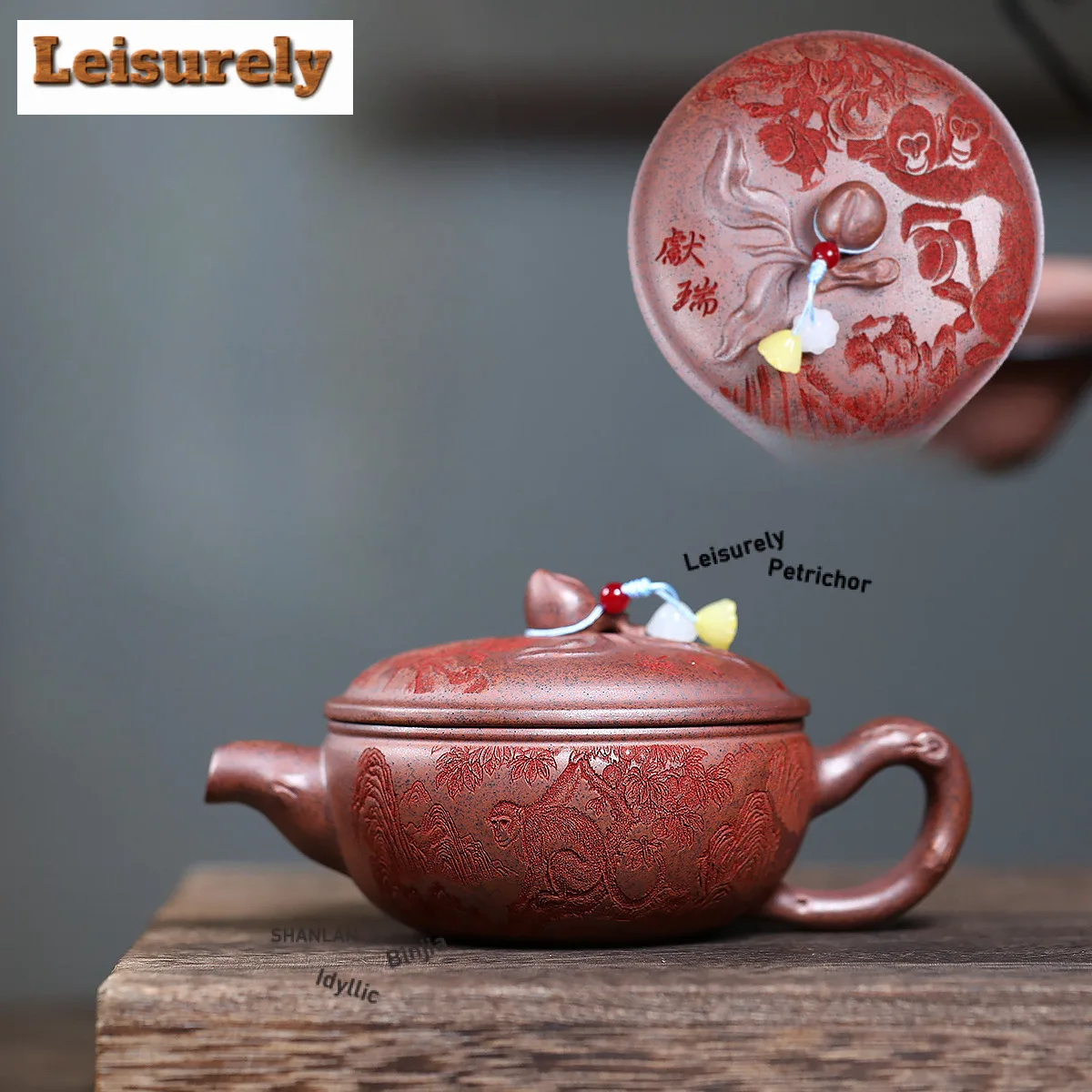 

200 мл Исин Фиолетовые глиняные чайники ручной работы Большой калибр Горшок из необработанной руды Порцеляновый грязевой чайник с фильтром Чайный сервиз Zisha