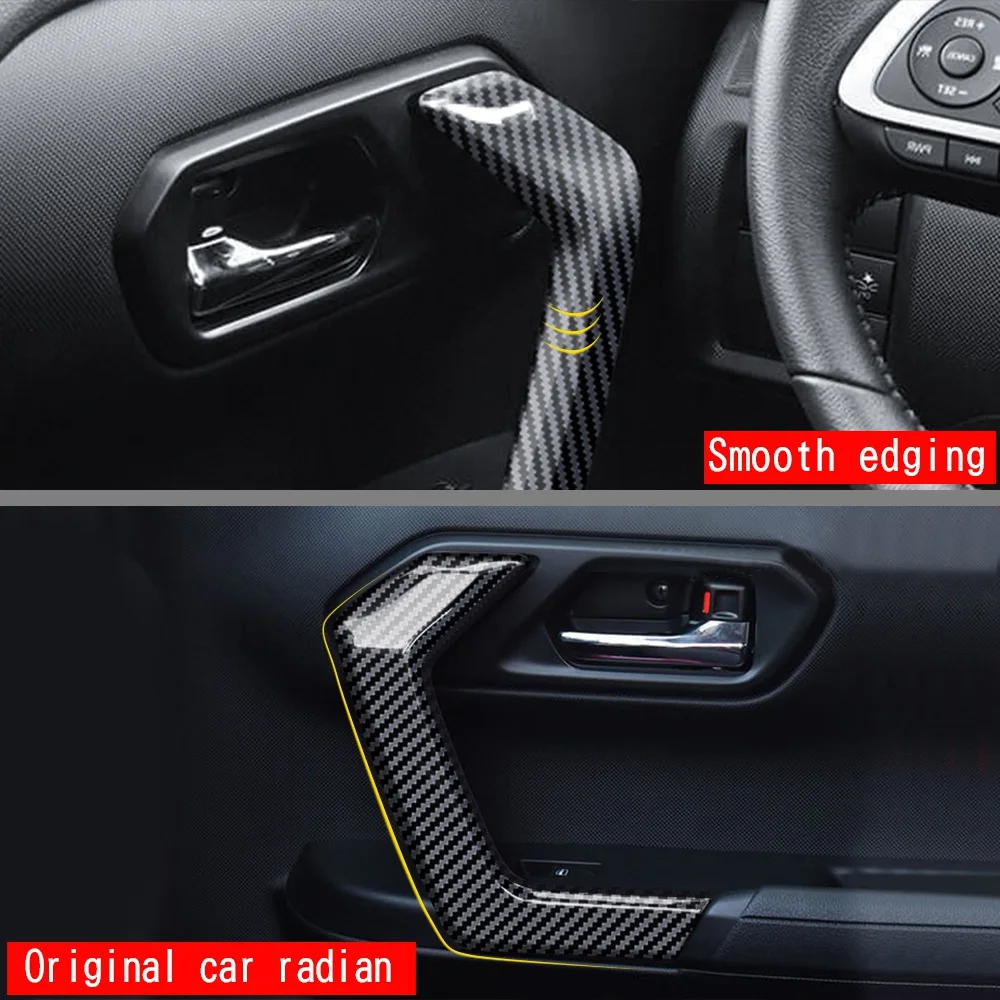 ABIB -Car Door Inner Handle Panel Door Handle Panel Cover Car Door Inner Handle Panel Frame For Toyota Rise RAIZE 2021