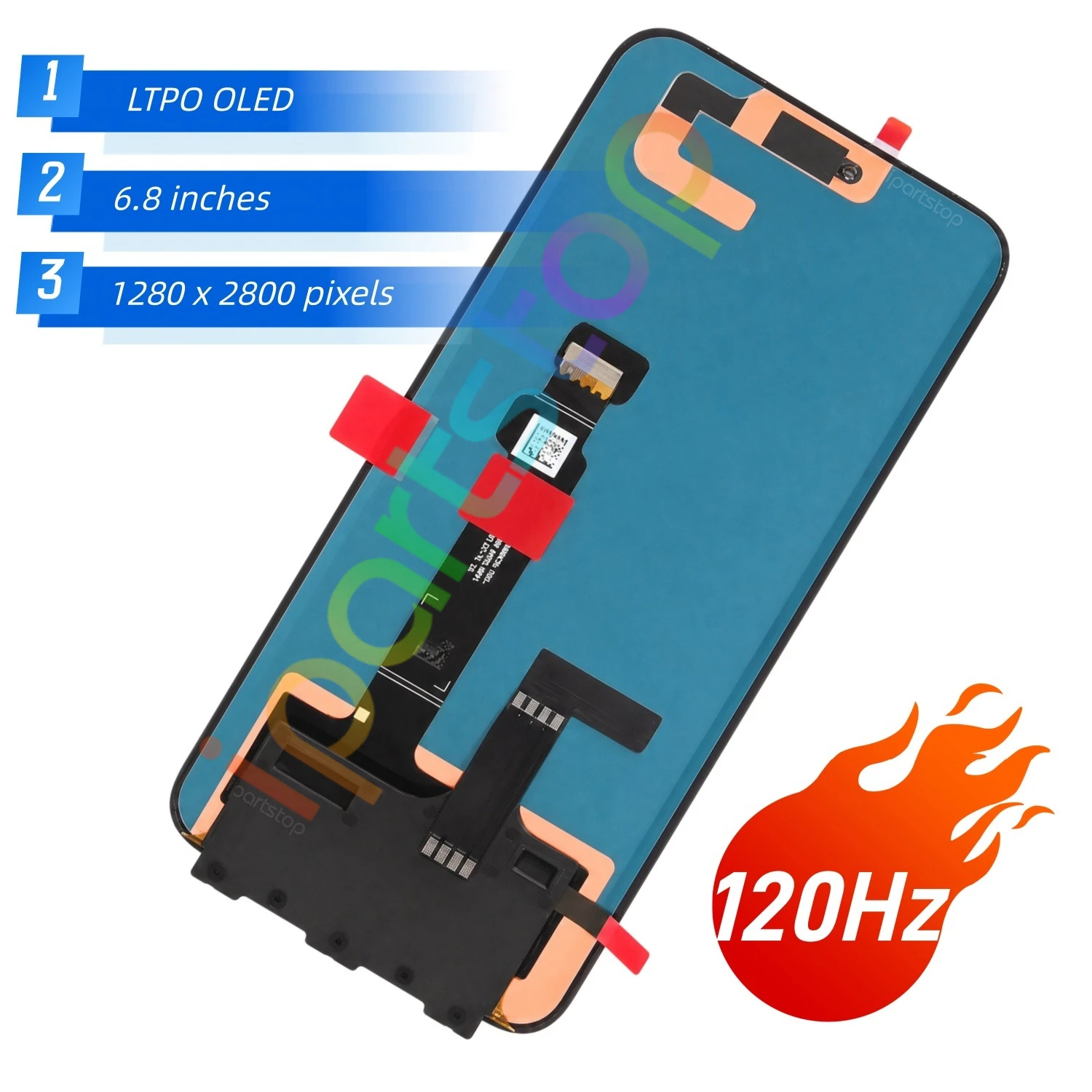 iParts Replacement New Display for Honor Magic6 Magic 6 Pro 5G BVL-AN16 BVL-N49 120Hz OLED Touch Screen Assembly OEM Parts