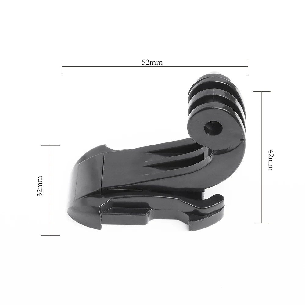 J-Hook Buckle Quick Release Mount Base Chest Strap Helmet Adapter Compatible with GoPro Hero DJI Action Sports Camera Accessory
