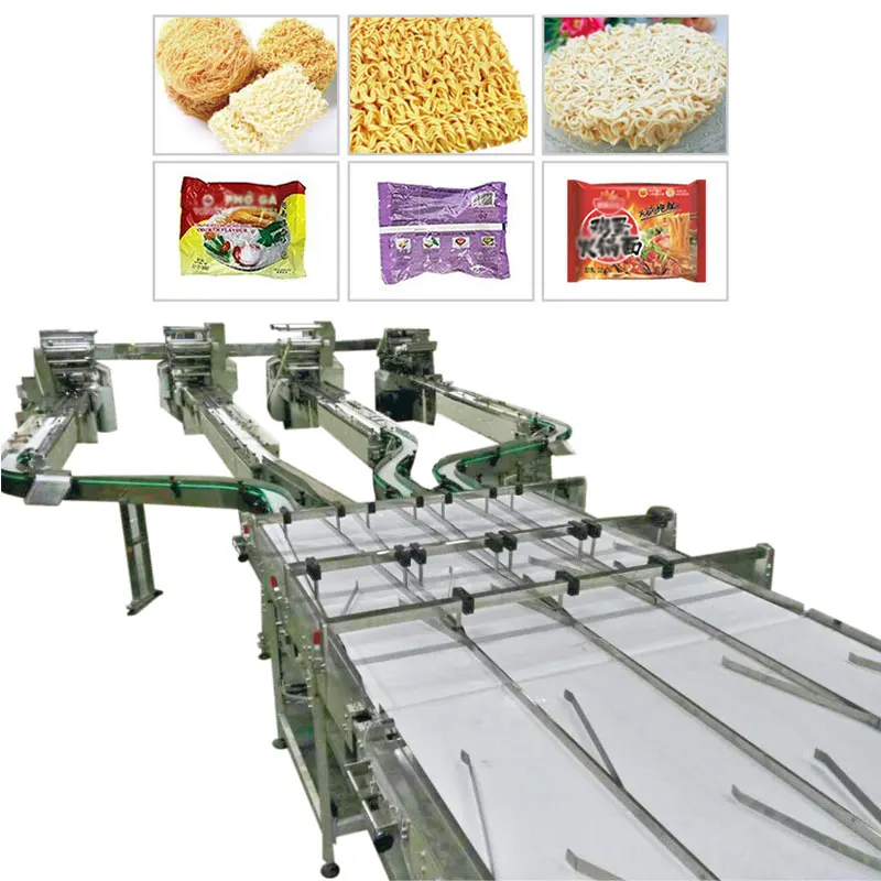 FOODLINE Continuous Steaming Instant Noodle Production Line High Texture Noodle Processing Assembly Line