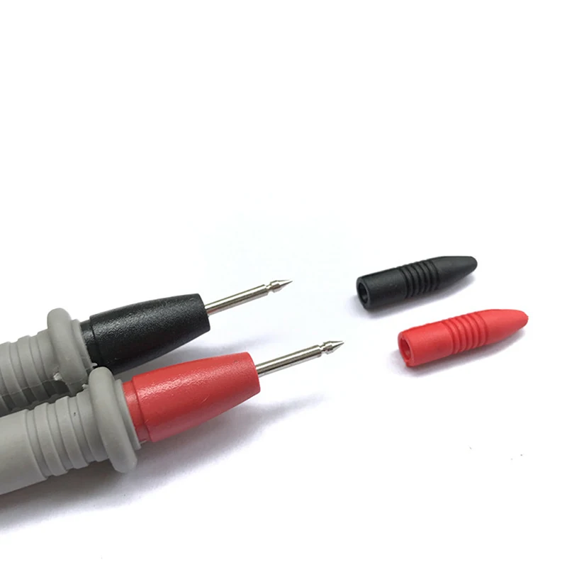 1 زوج العالمي 20A التحقيق موصلات اختبار دبوس إبرة تلميح ل الرقمية المتعدد تستر الرصاص التحقيق سلك القلم كابل #4