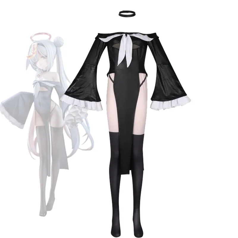 

Blue Archive Costume Plana Cosplay Dress Game And Anime Carnival Party Cosplayer Sexy Tight Fitting Clothes Halloween Costumes
