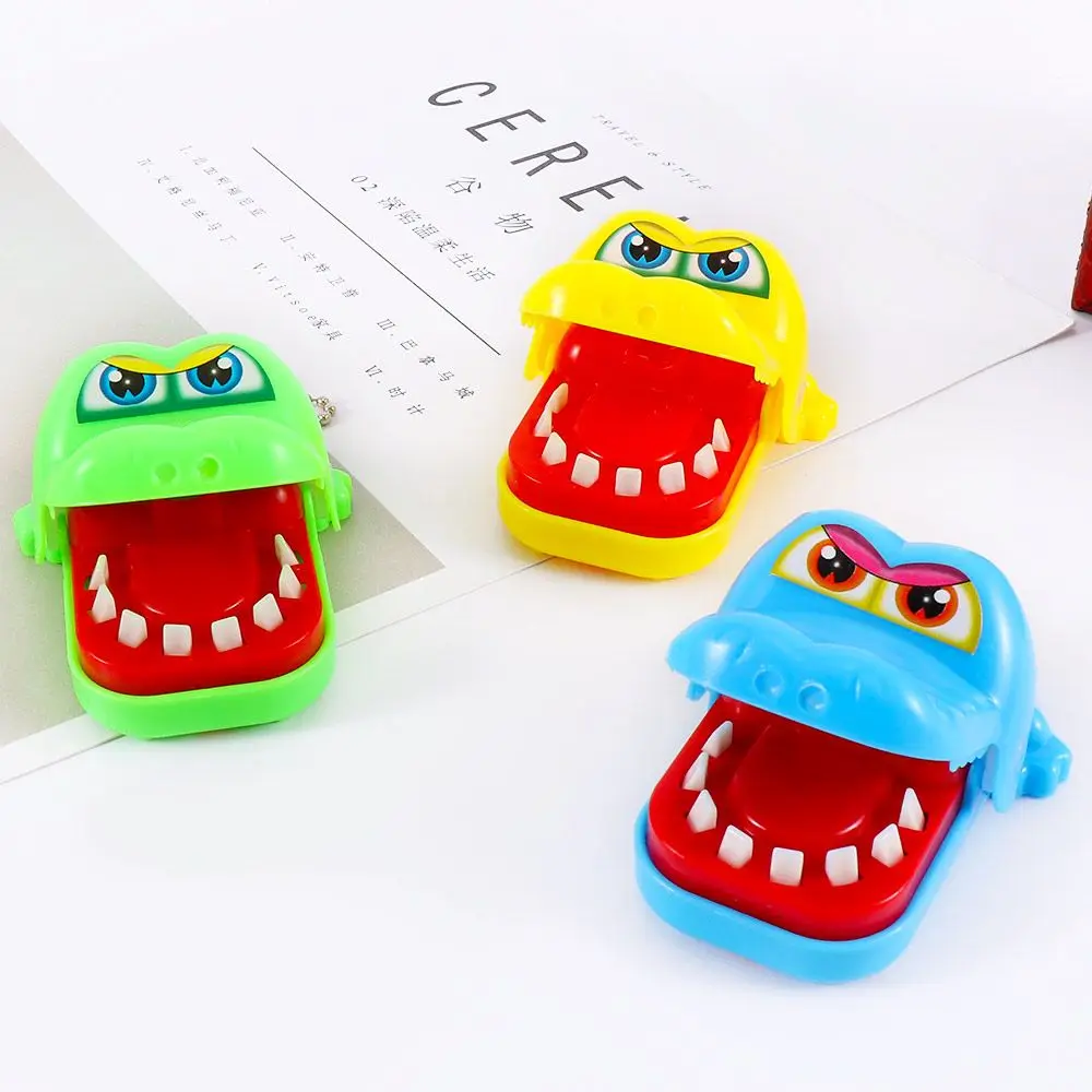 

Novelty New for Children Kids Funny Big Mouth Small Size Gags Joke Crocodile Toy Dentist Bite Finger Game