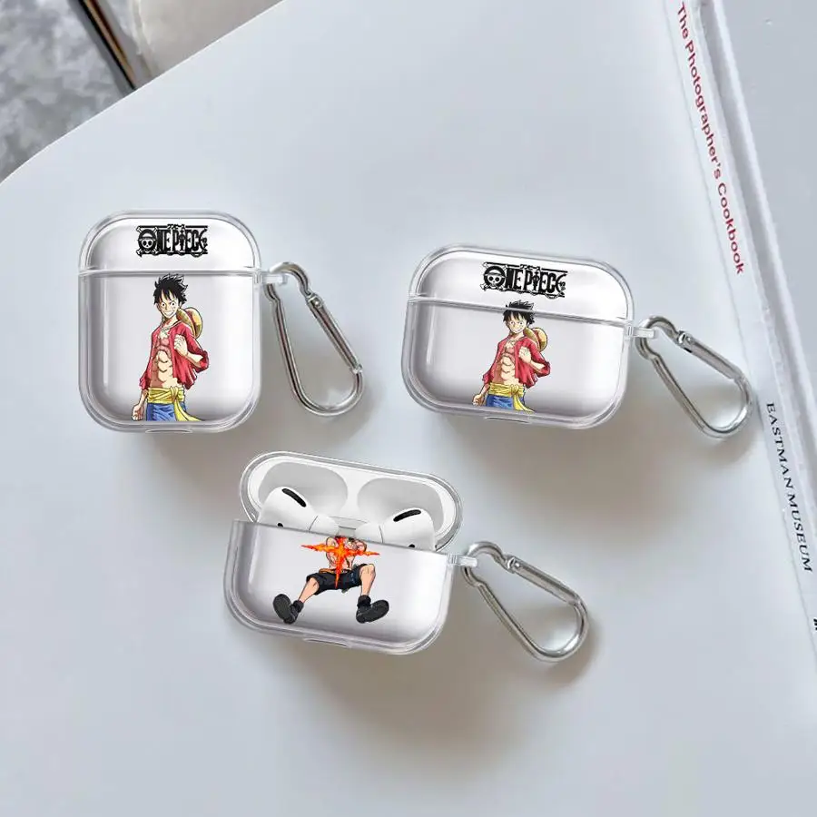 

Japan Anime One Luffys Clear Earphone Cases Cover Case For Airpods Pro2 1 Pro3 Pro 3 4 2