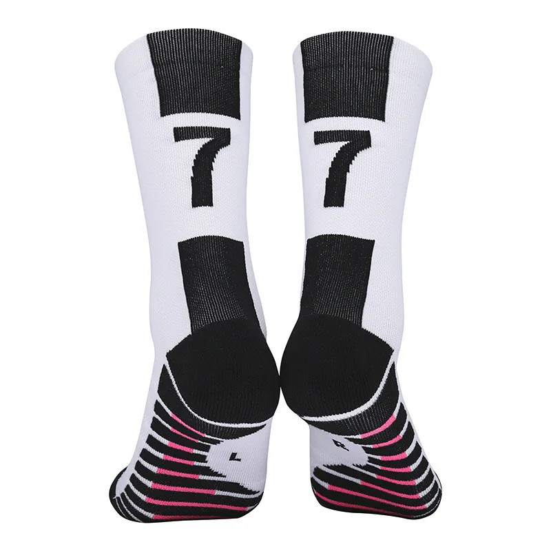 Professional soccer socks Paris Club Star number football sock Men\'s sports socks Men\'s socks Football socks Middle tube socks