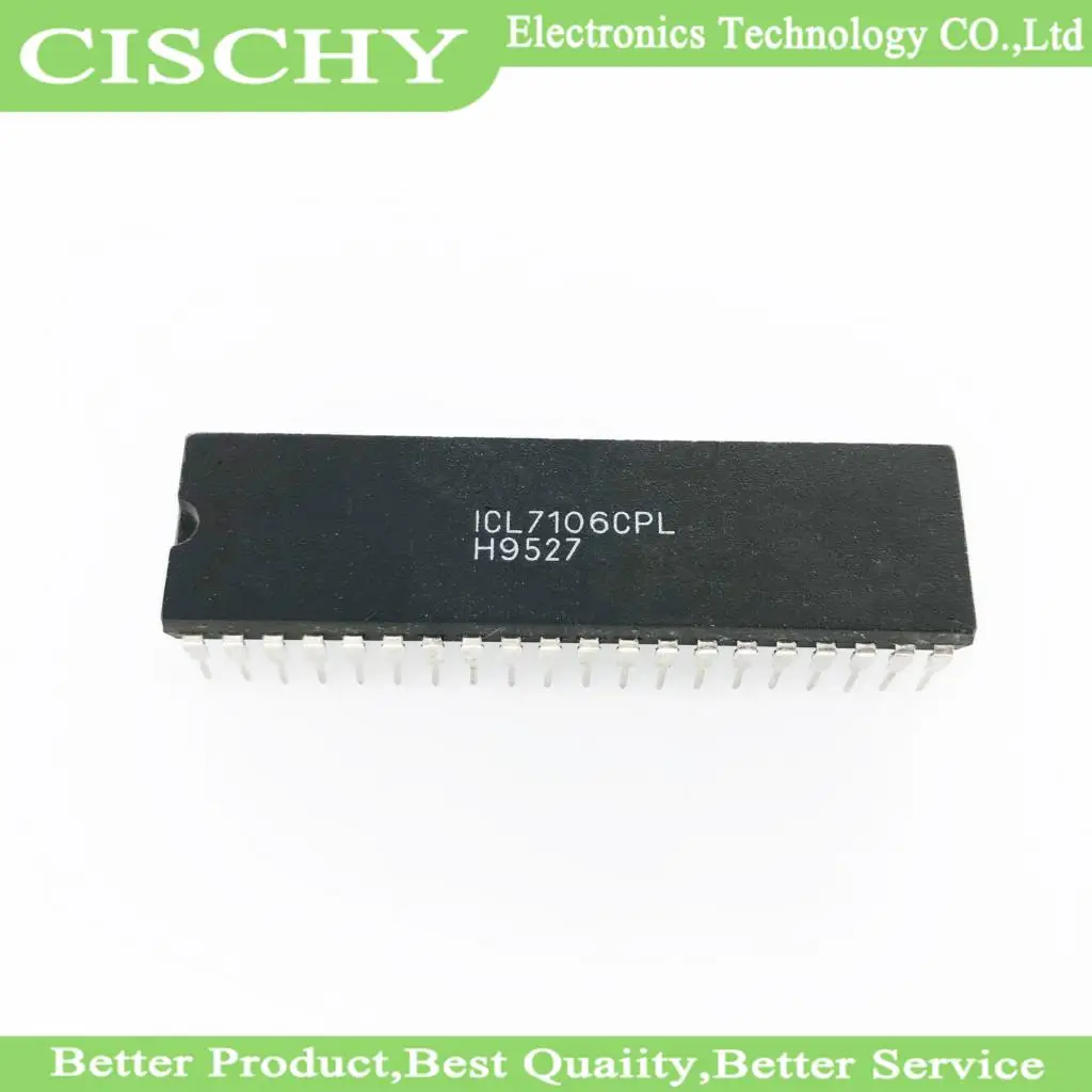 1PCS/lot  ICL7106CPL ICL7106 DIP40   and original In Stock