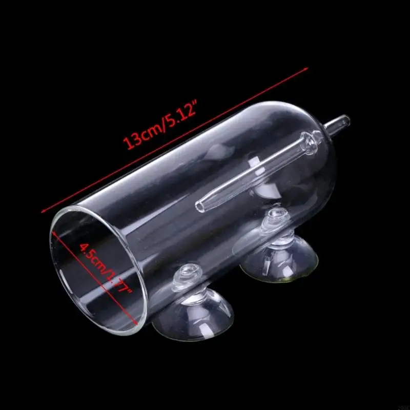 203C Aquarium Bubbler Glass Cup Air stone Set Preventing Bubble from Splashing