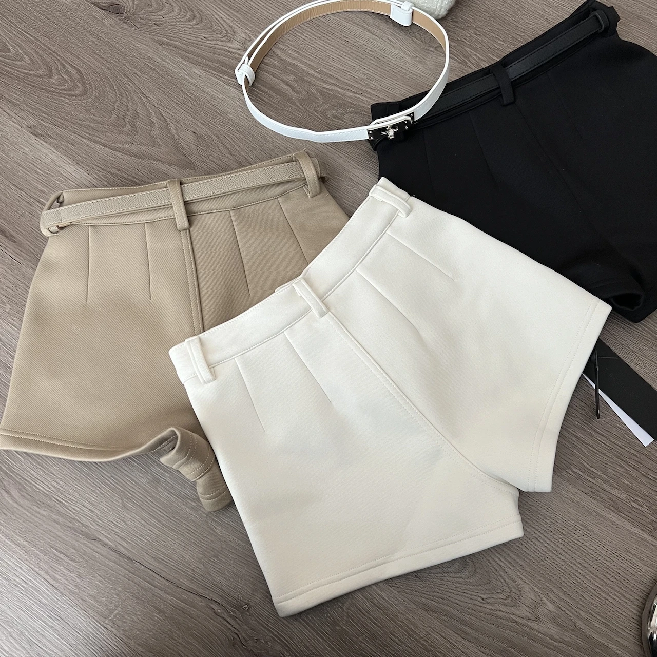 Lin Summer High Waist Slim Fit Casual Pants Women's High Elastic ort orts Autumn Winter Version Faionable ort Length