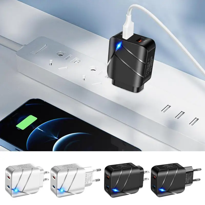 

Устройство зарядное Быстрое с 2 USB-портами, 28 Вт