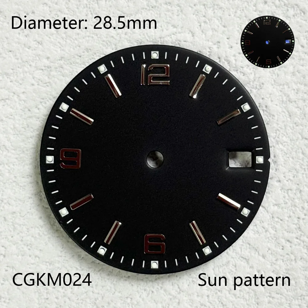 

28.5mm NHdial35dial single date unmarked dial NHdial35dial watch accessories customized dial men's watch accessories