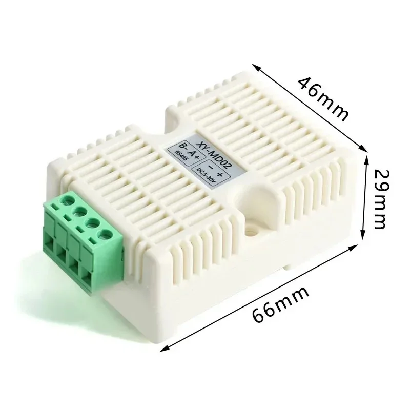 XY-MD02 Temperature and Humidity Transmitter Detection Sensor Module Modbus SHT20 Temperature Sensor RS485 Signal Analog