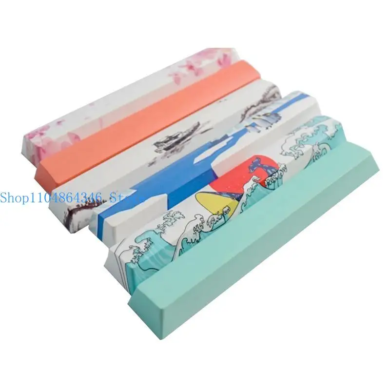 652F Mechanical Keyboard PBT 6.25U Spacebar Keycap OEM Profile Dye-Subbed for Key Cap