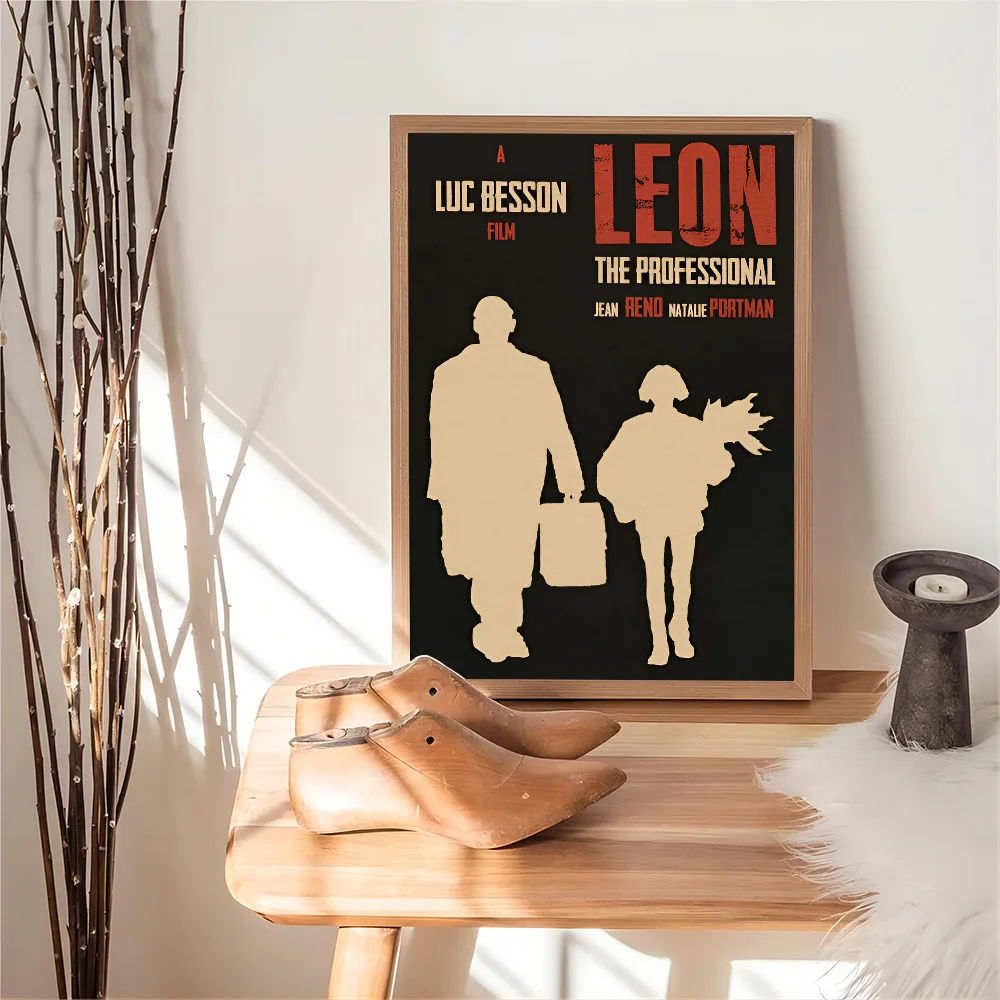 Leon The Professional DIY Sticky Poster Whitepaper Prints Posters Artwork Vintage Decorative Painting