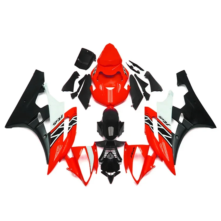 

Новый обтекатель мотоцикла для YAMAHA YZF R6 2006-2007 YZF-R7, комплект кузова, индивидуальный комплект обтекателя, аксессуары из АБС-пластика