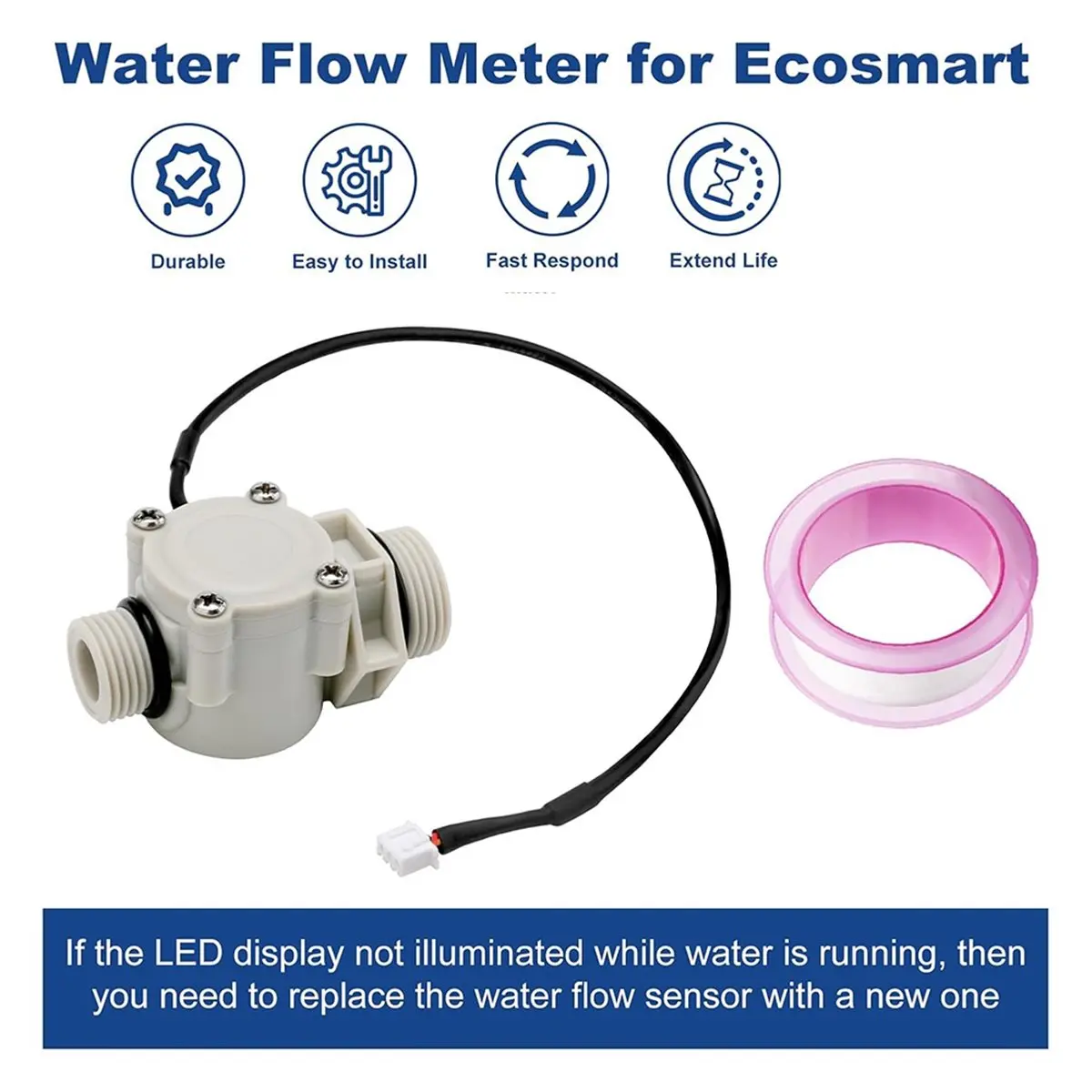 Tankless Water Heater Sensor for , Eemax & Sensor Assembly for ECO 18, ECO 24