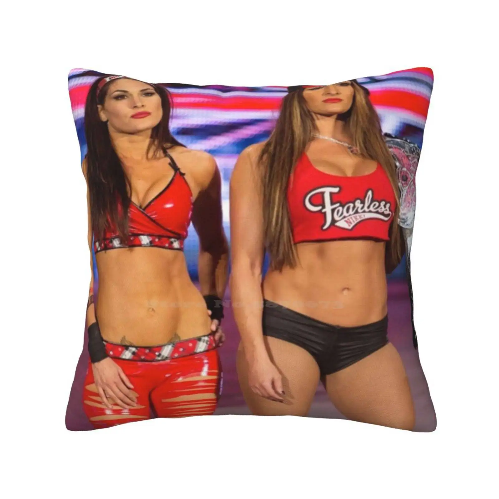 Bella Twins Throw Cushion Pillow Cover Trendy Cheap Charlie Friendstv Love Quote Noahbeck Dixie Saying Summer Hydro Set Pack