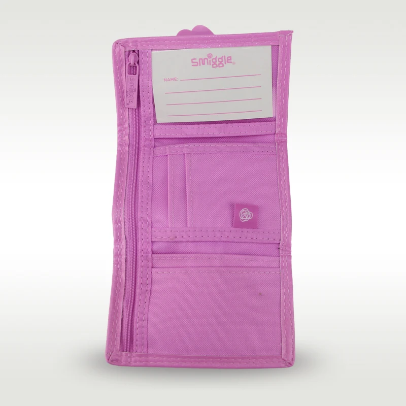 محفظة أطفال بنات كول كاندي أرنب محفظة جلدية مجلد ثلاث طبقات حافظة للبطاقات محفظة نسائية للعملات المعدنية 5 بوصة #4