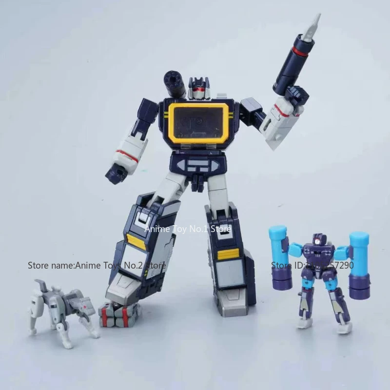 Transformator heeft inventaris en verzamelobjecten SD-01 Soundwave Animatiebeeldjes Promotionele artikelen Anime Character Studio Statue