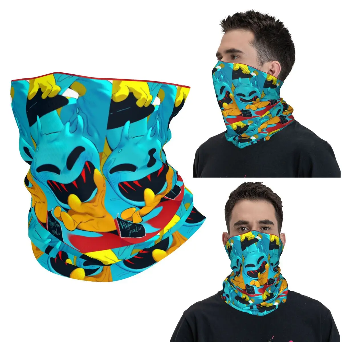 

Doey Doughman Horror Pianosaurus бандана на шею с принтом, маска, шарф, теплая Балаклава, походная, рыбалка, унисекс для взрослых