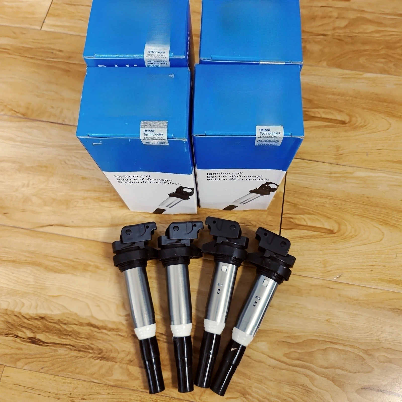 4Pcs High Quality Ignition Coil 12138616153 12137594596 0221504470 For Bosch BMW E60 F10 F18 F11 E39 F07 520I 523I 525I X3 X5 Z4