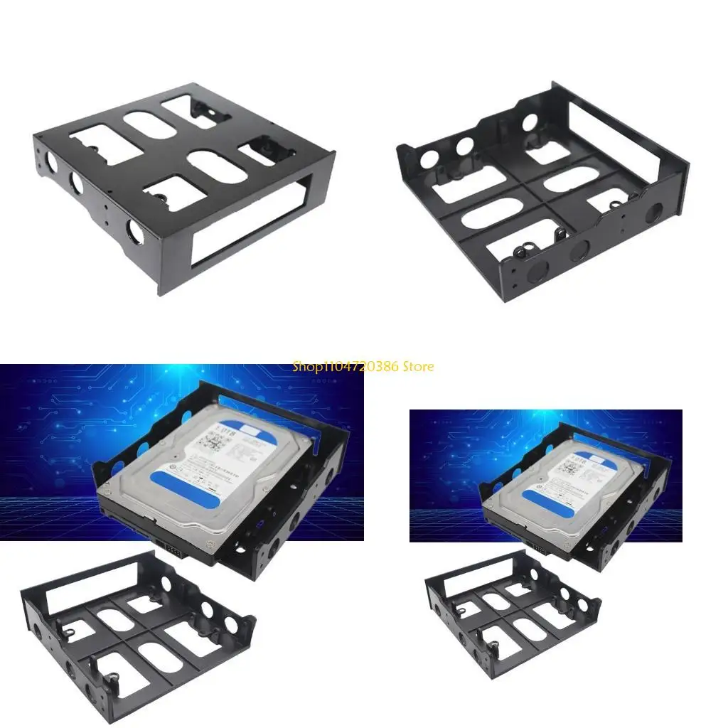 

K0EA 3.5inch to 5.25inch Hard Drive Bay Computer Case Mounting Adapters Bracket