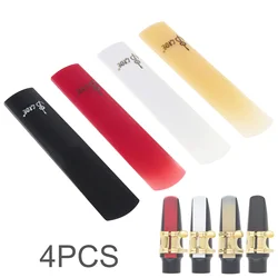4pcs Strength 2.5 Alto Saxophone Resin Reeds 4 Colors Mixed Sax Reed Saxophone Accessories