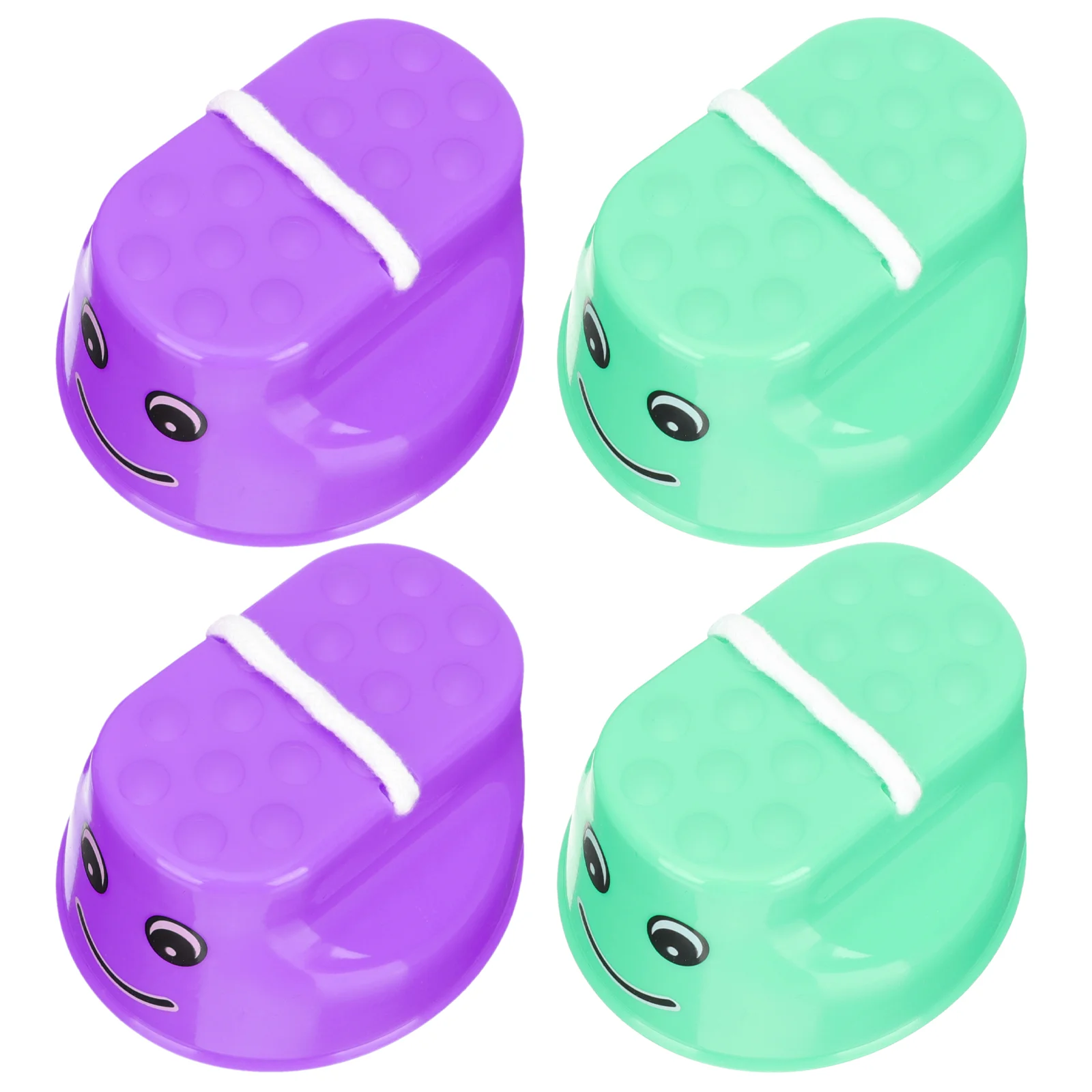 4 Pcs Smiling Face Stilts Kids Sports Toys Balance Sensory Training Set Child Outdoor Fun Learning Toy Safe