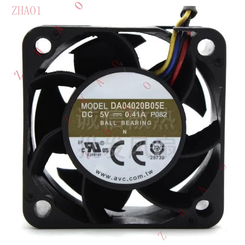 Z  for AVC DA04020B05E 4020 DC5V 0.41A 4CM 4-Wire Inverter Cooling Fan