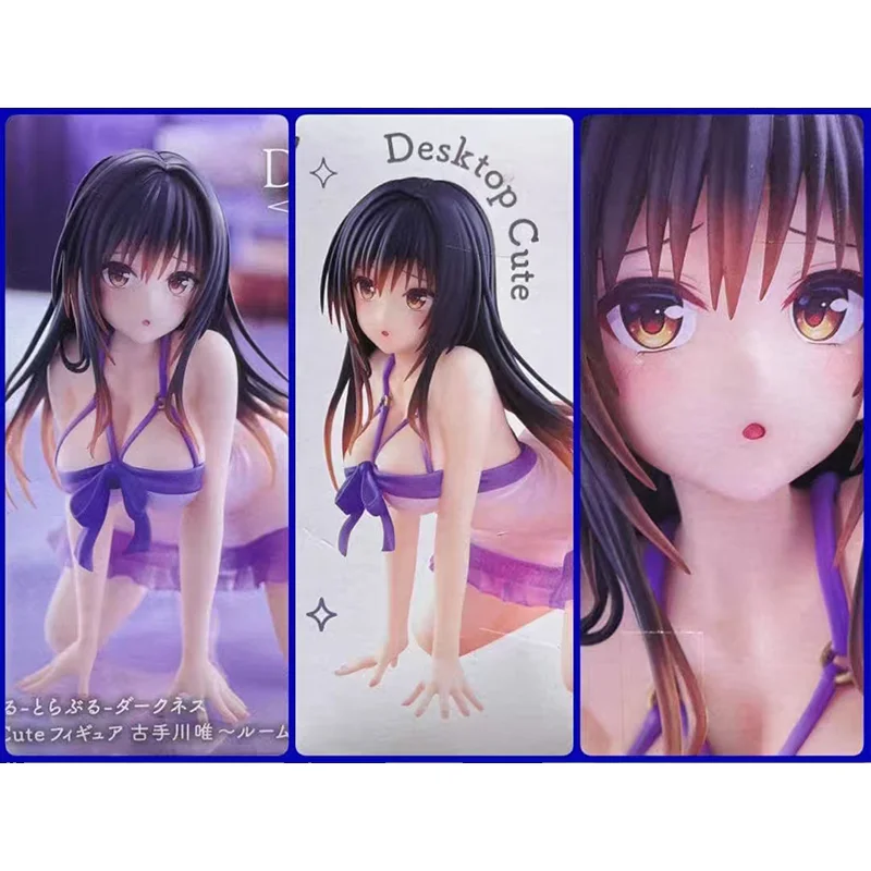 

In Stock [Genuine] Original Taito To Love-Ru Darkness Desktop Cute Kotegawa Yui Anime Figure Model Doll Collector Figurine Toys
