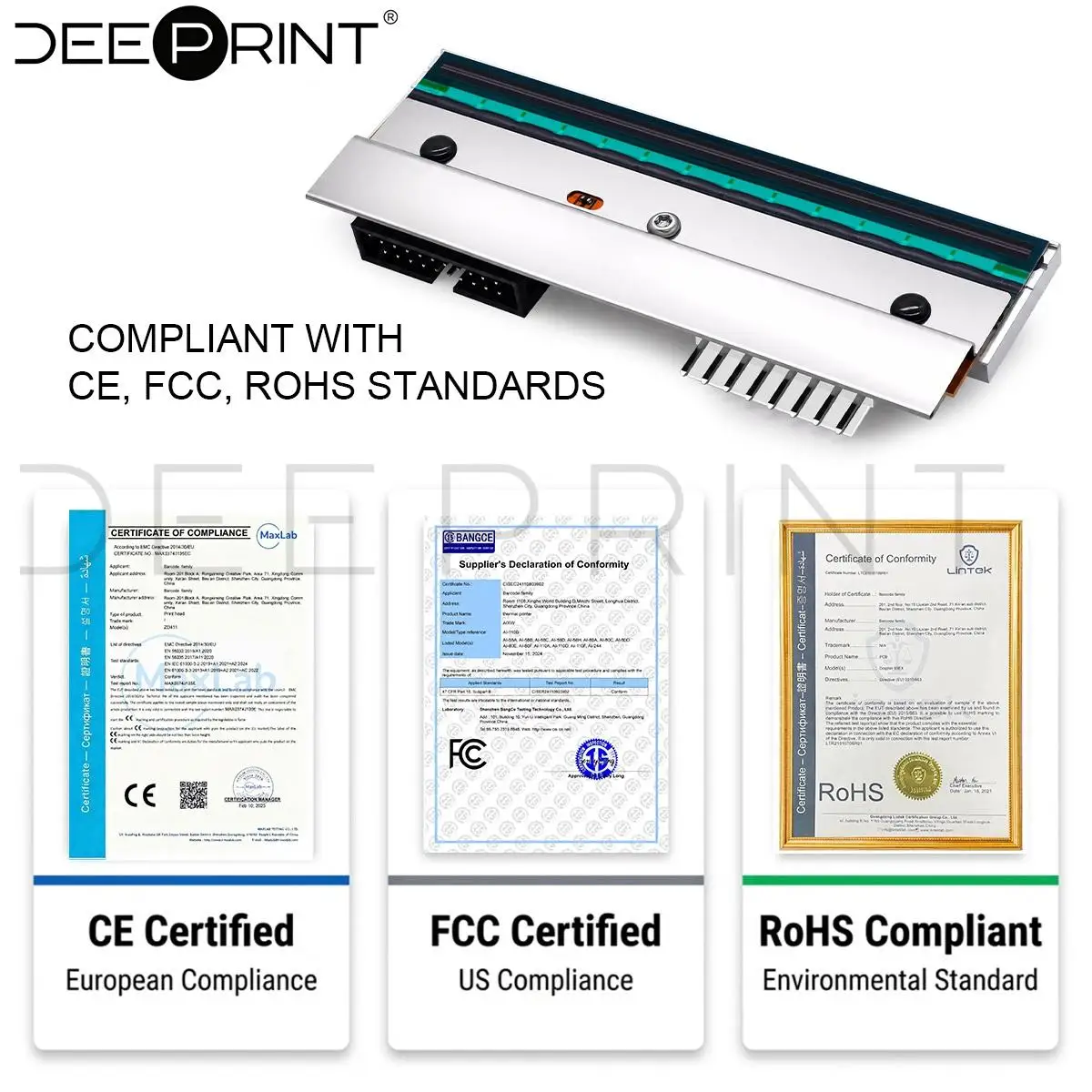 PH-MX241P-0002 Thermal Printhead for TSC MX341P 300DPI Barcode Label Printer Print Head | 3-Month Warranty