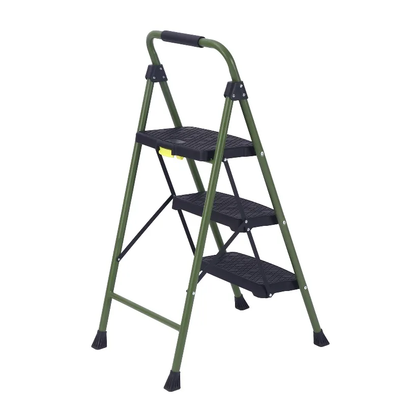 

Многофункциональная складная лестница для дома, утолщенная, портативная, безопасная, трехступенчатая, противоскользящая, в форме елочки