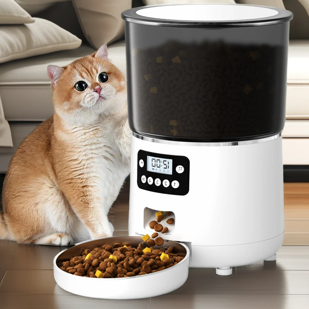 

2026 New Best Selling Wholesale Cat Food Feeder Dog Intelligent Automatic Pet Feeder.