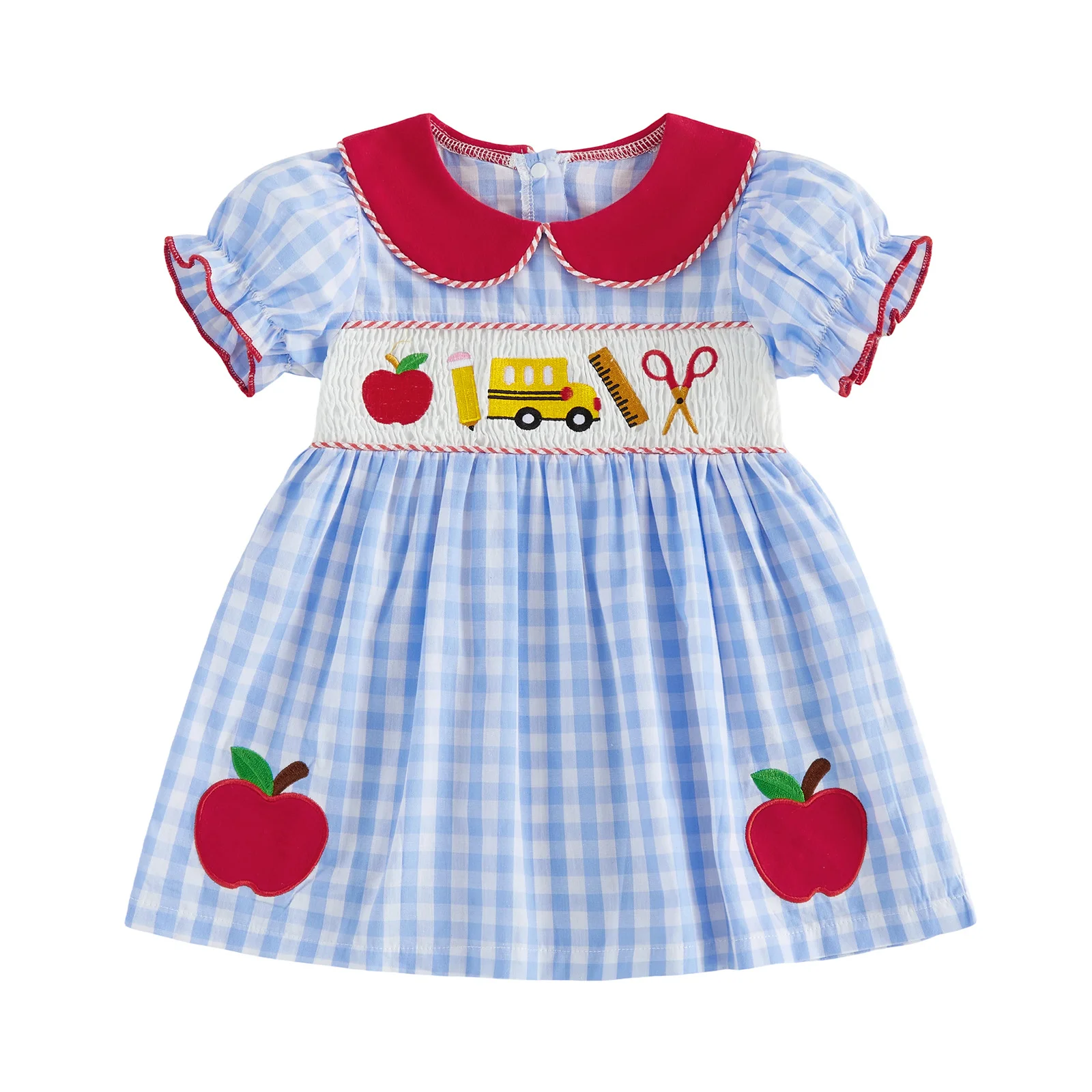 Summer Baby Girls Rompers Ruff - Bamboo Bodysuit Baby ulasan dan harga