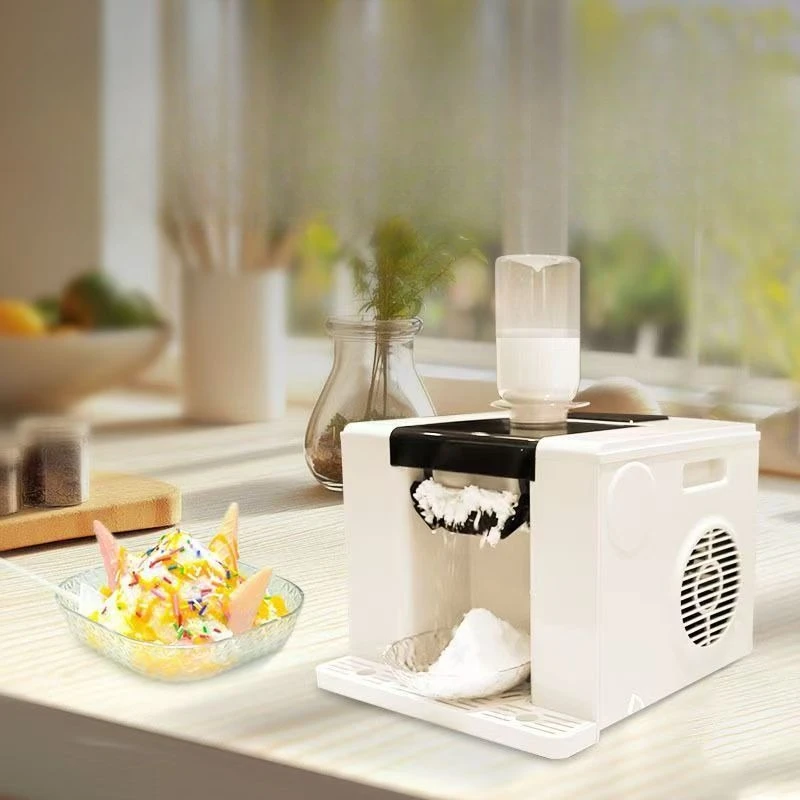 Multifunctional Commercial Snowflake Ice Machine Cold Drink Snow Melting Machine Shaved Ice Slush Machine Fully Automatic