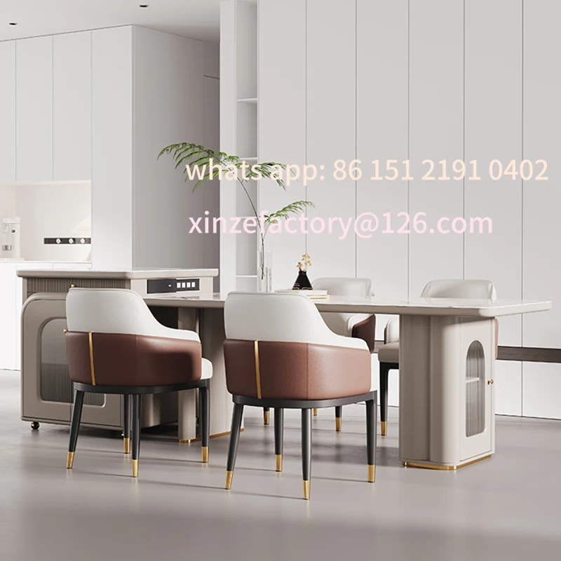 

Customizable Elastic Dining Chairs Comfortable European Aesthetics Dining Chairs Luxury Ergonomic Chaise Design