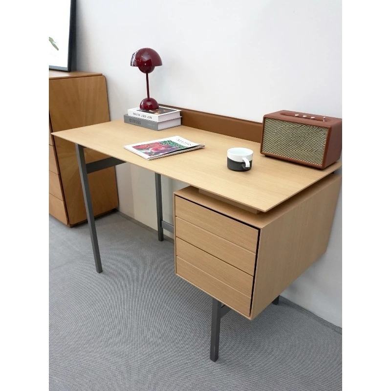 

Desk Home Bedroom Modern Simple Computer Small Unit Worktable Writing Desk Drawer