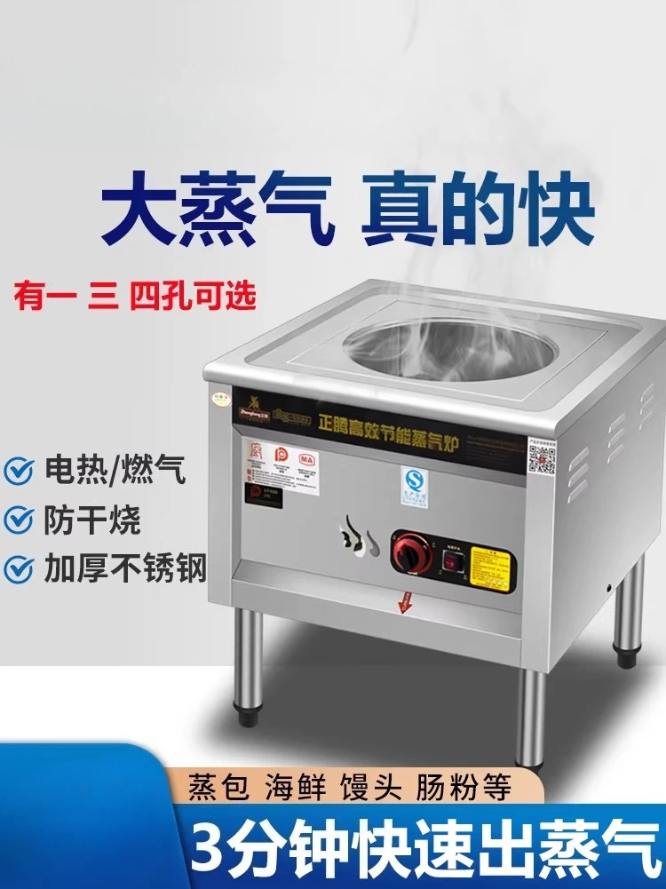 Energy-saving steamer Electric steamer Gas steam furnace Rice flour machine