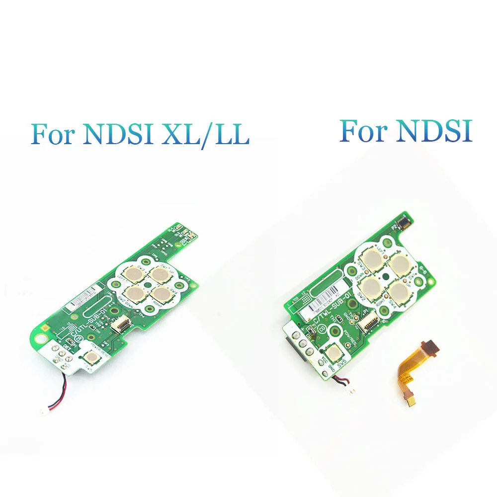 Placa de botones ABXY de interruptor de alimentación, placa base de botón de dirección para placa de interruptor DSI LL/XL