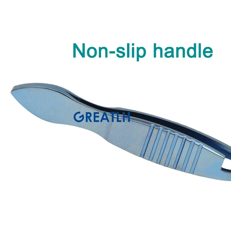 Autoclavable Ophthalmic Towel Forceps Microscope Towel Pliers Titanium Ophthalmic Instrument