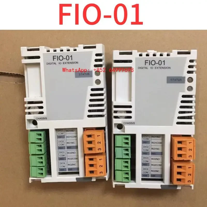 Second-hand  The FIO-01 frequency converter interface module has good functionality