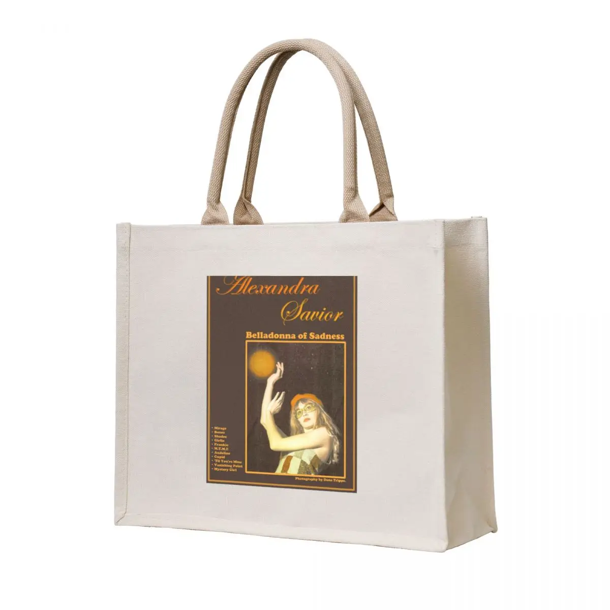 

Alexandra Savior, Belladonna of Sadness Cover Tote Bag tote bag screen Canvas bag for women Shopper