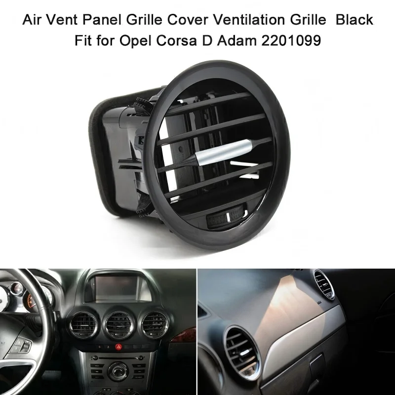 Car Interior Air Vent Grille Replaces Part Air Air Conditioner Outlet For Vauxhall ADAM CORSA 13417363 13365420 13363313 2201099
