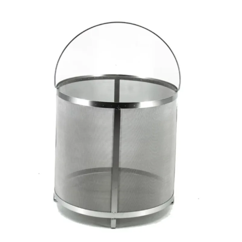 304 Stainless Steel Beer Wort Filter Tube, Fine Mesh Grain Filter for Brewing, Wine Cider Mash Strainer