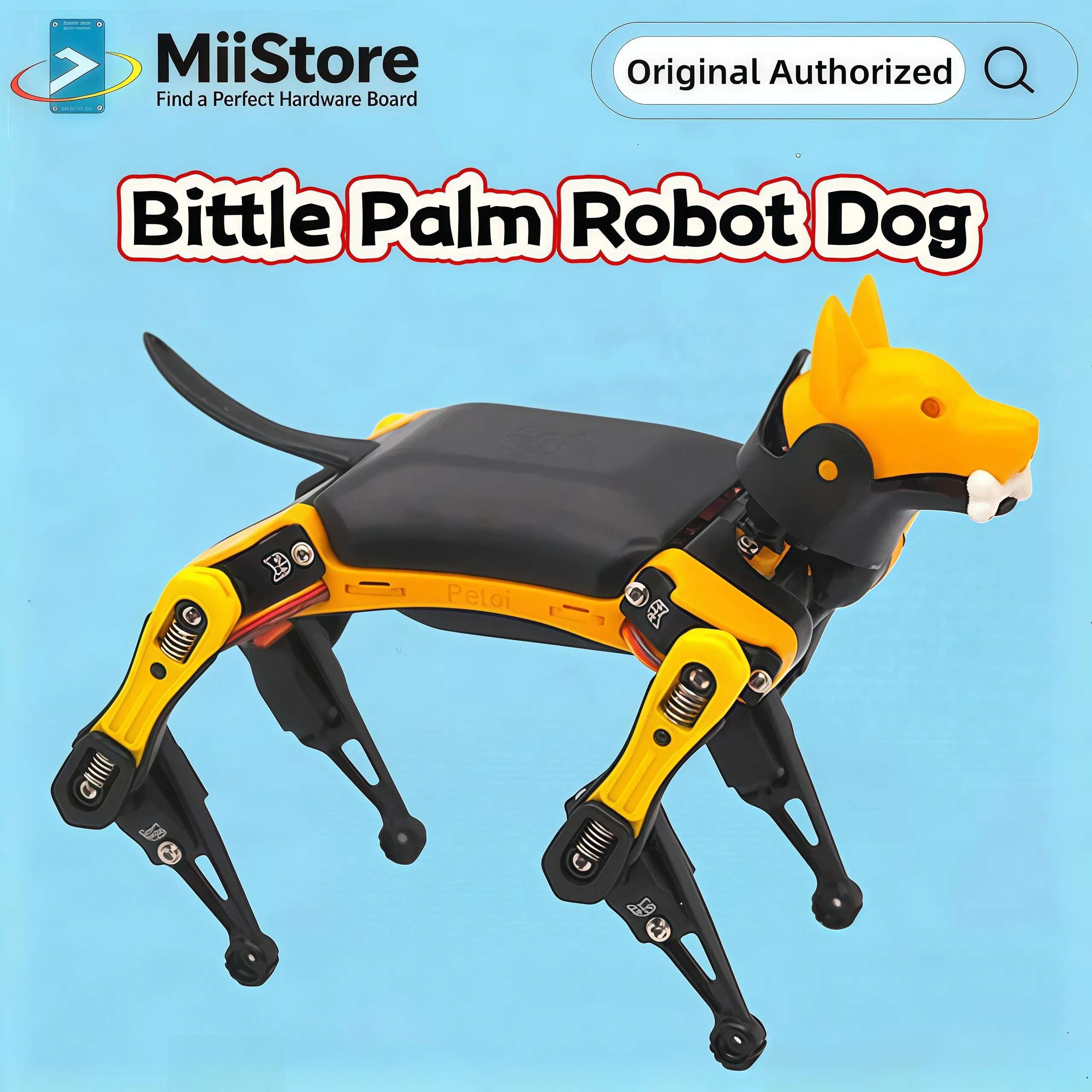Bittle Palm-size Programable Robot Dog Open Source Bionic Quadruped DIY Customizable Stem Toy Gift, Support Raspberry Pi Arduino