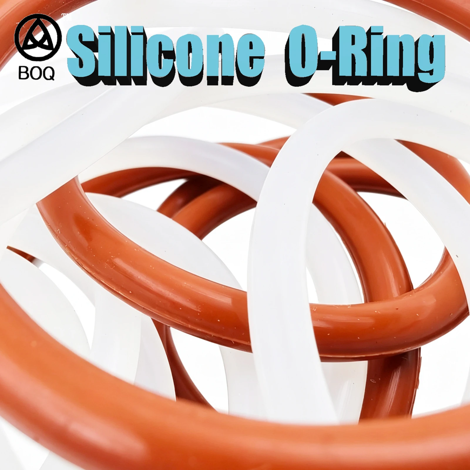 VMQ CS 3.1mm Red White Silicone Gasket OD100/108/128/150/180/200*3.1mm 10PCS O-Ring VMQ Gasket seal Thickness 3.1mm ORing White