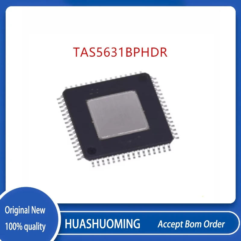2 unids/lote TAS5631B TAS5631BPHDR ATIC39 ATIC39-B4 HQFP-64