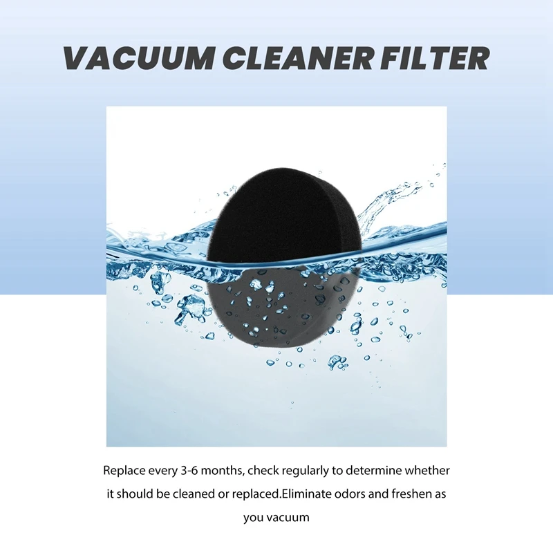 3 قطع فلتر رغوة مكنسة كهربائية لاستبدال DCF-26 لـ 1608225 يستبدل الجزء 68465A،68465A-2،68465-2،68465، إلخ-A07G