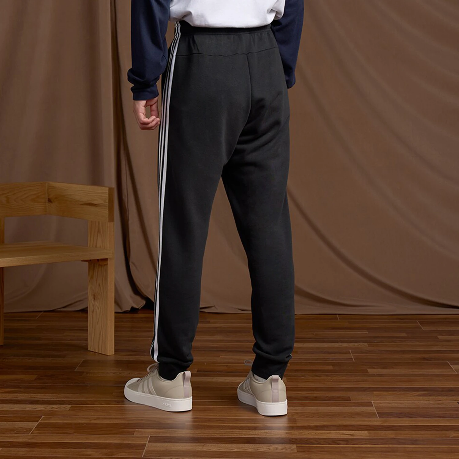 Adidas genuine new men's casual pants knitted leg cinching sports pants DU0468